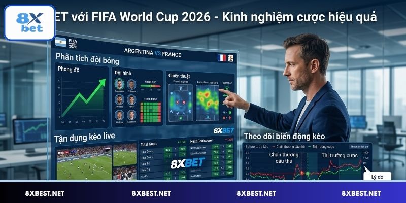 8XBET với FIFA World Cup 2026 - Kinh nghiệm cược hiệu quả