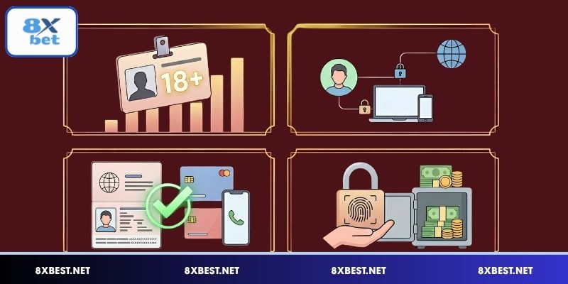 Điều khoản và Điều kiện tham gia cùng quy trình tạo tài khoản tại 8XBET