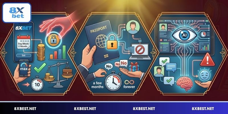 Quy định cùng công cụ giúp quản lý hành vi người chơi tại 8XBET