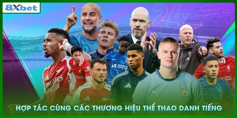 Hợp tác chiến lược cùng các thương hiệu thể thao danh tiếng